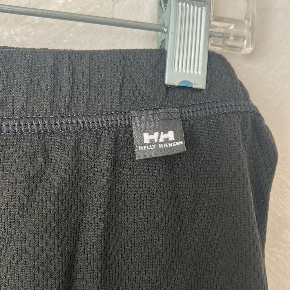 Helly Hansen black long underwear thermals size medium polypropylene - Picture 2 of 7